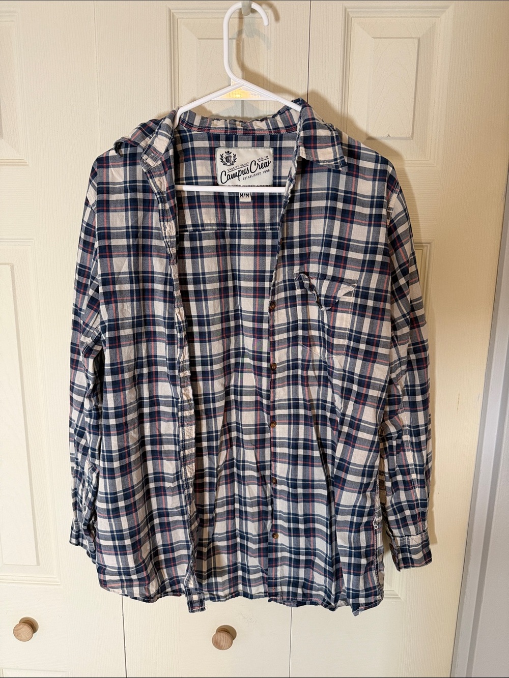 Campus Crew Plaid Shirt